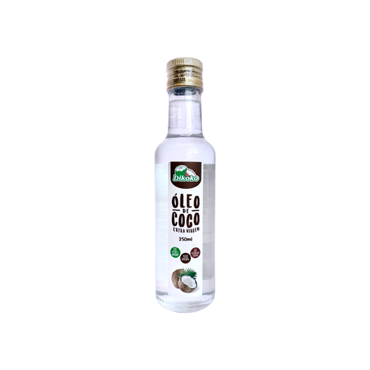 oleo de coco extra virgem 250ml garrafa
