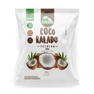 coco ralado puro fino sem acucar 100g