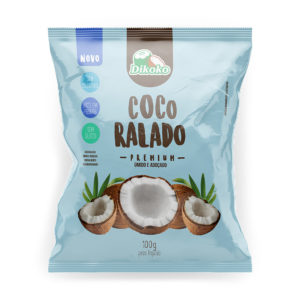 coco ralado umido e adocicado 100g